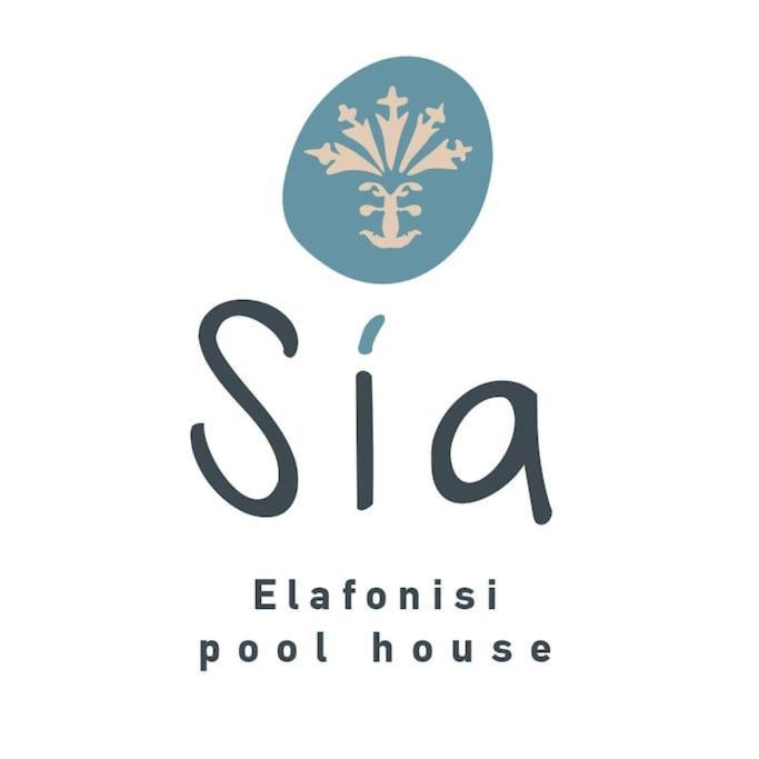 Sia Elafonisi Pool House Villa Buitenkant foto