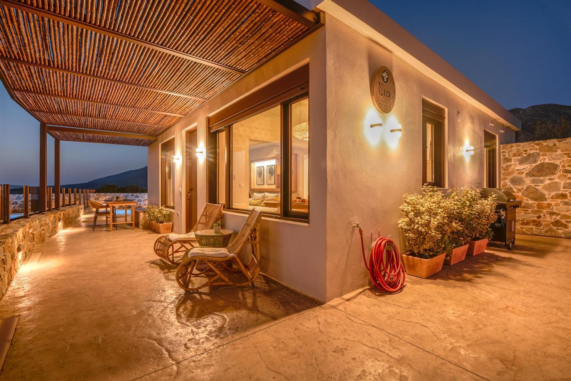 Sia Elafonisi Pool House Villa Buitenkant foto