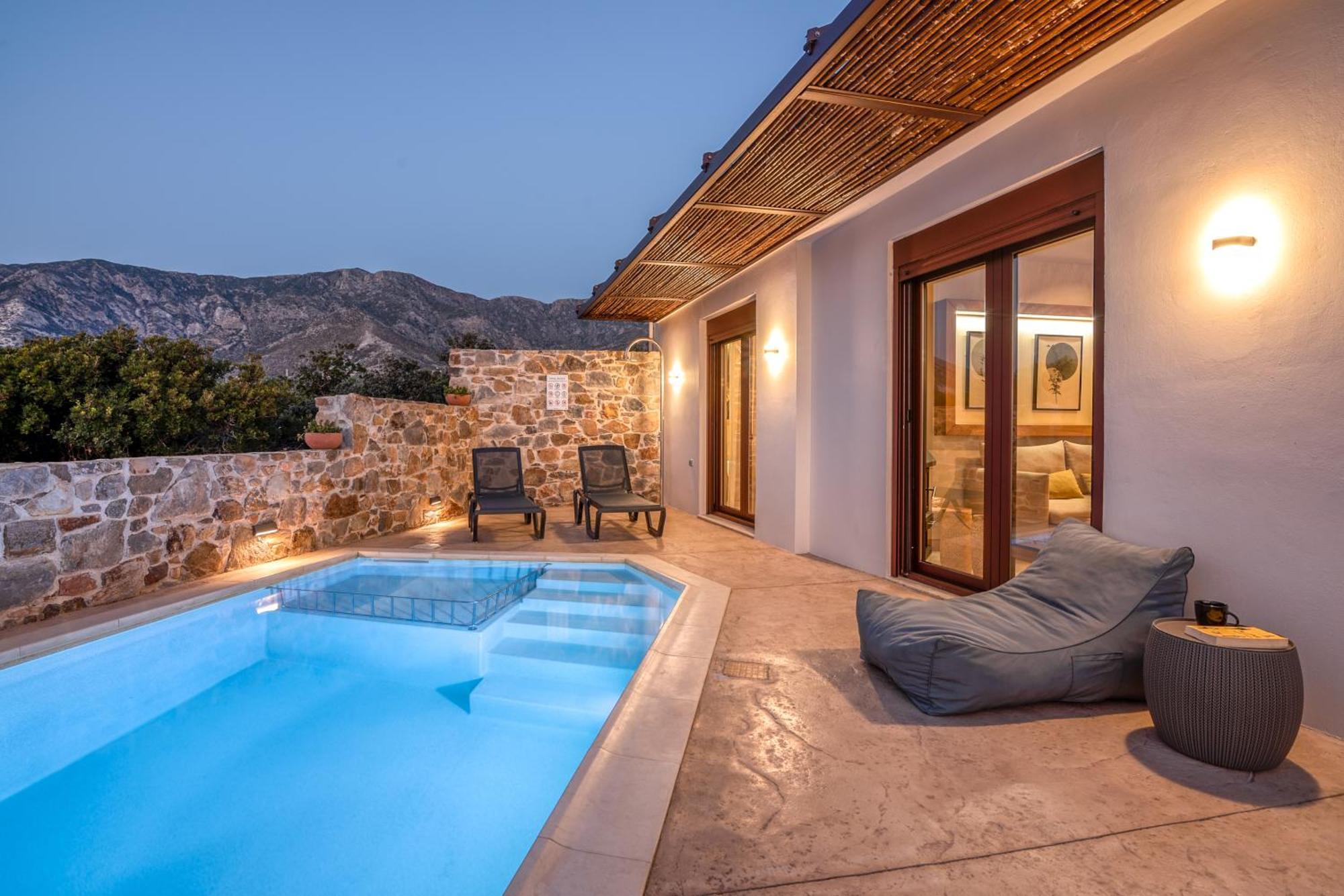 Sia Elafonisi Pool House Villa Buitenkant foto